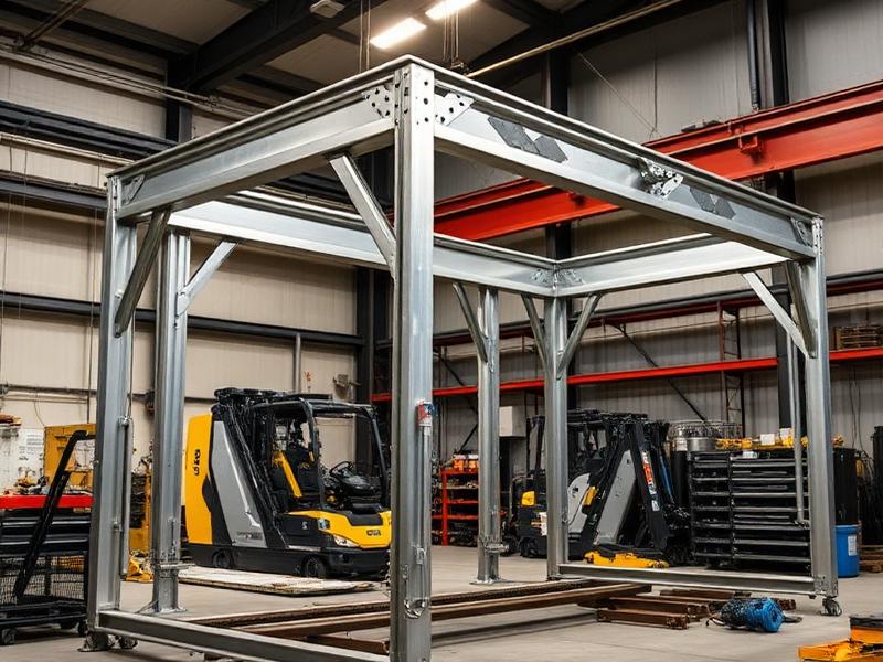 Structural Frame for Manufacturing Equipment