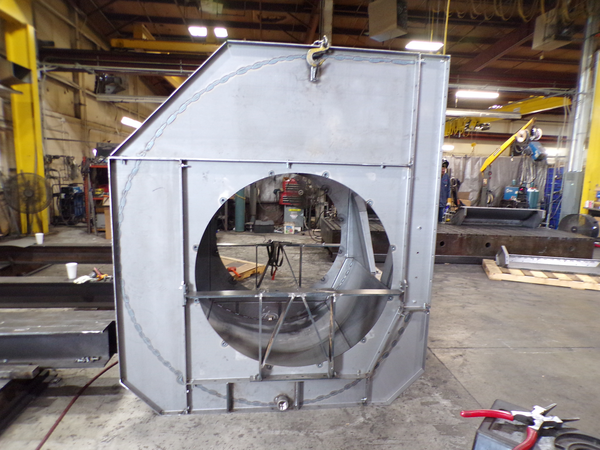 Industrial fan housing