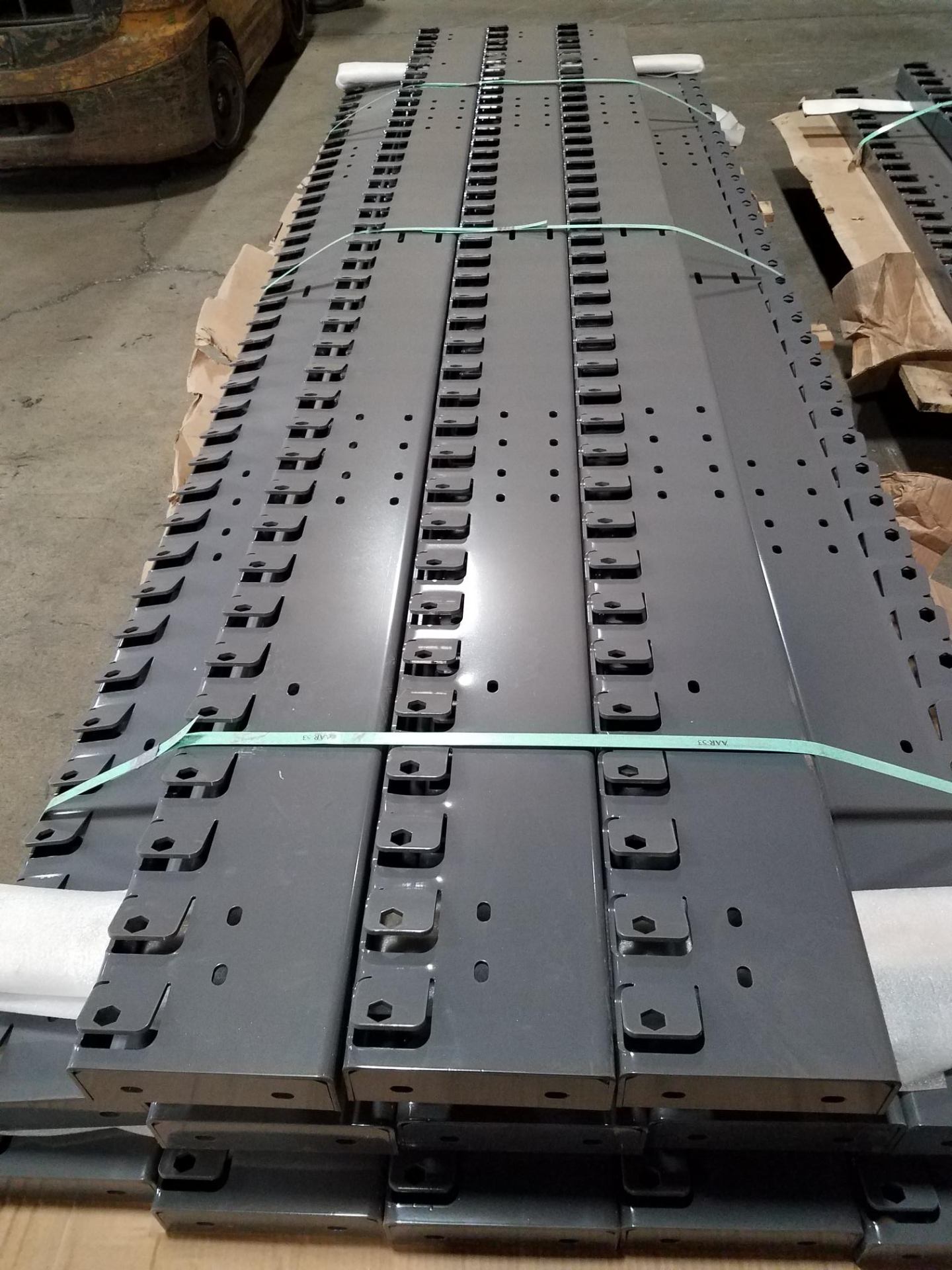 Coated formed panels