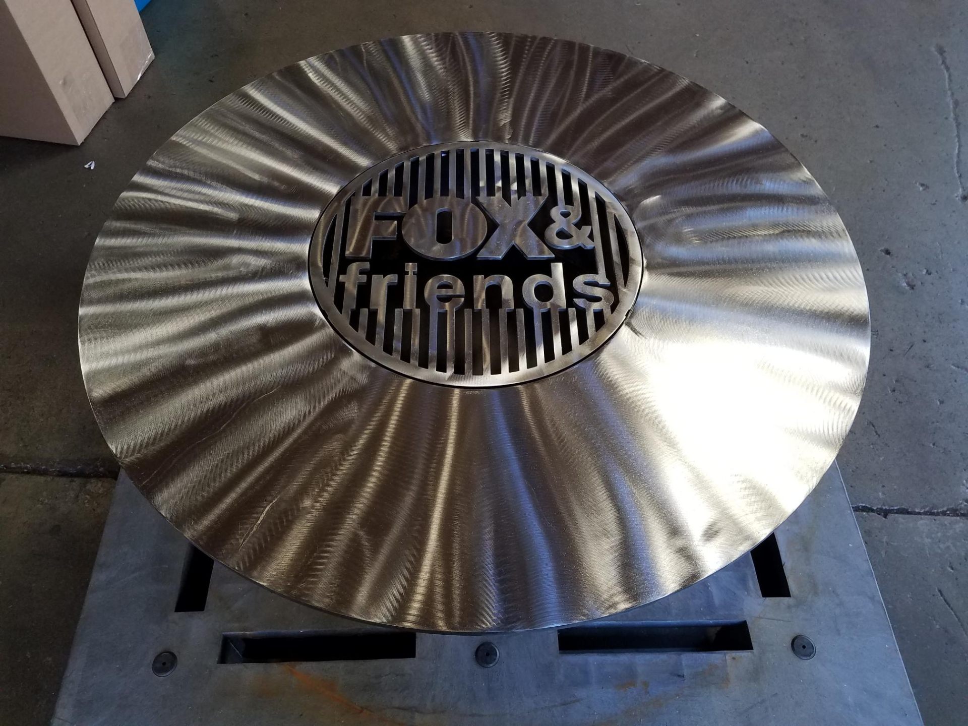 Fox & Friends laser cut disc