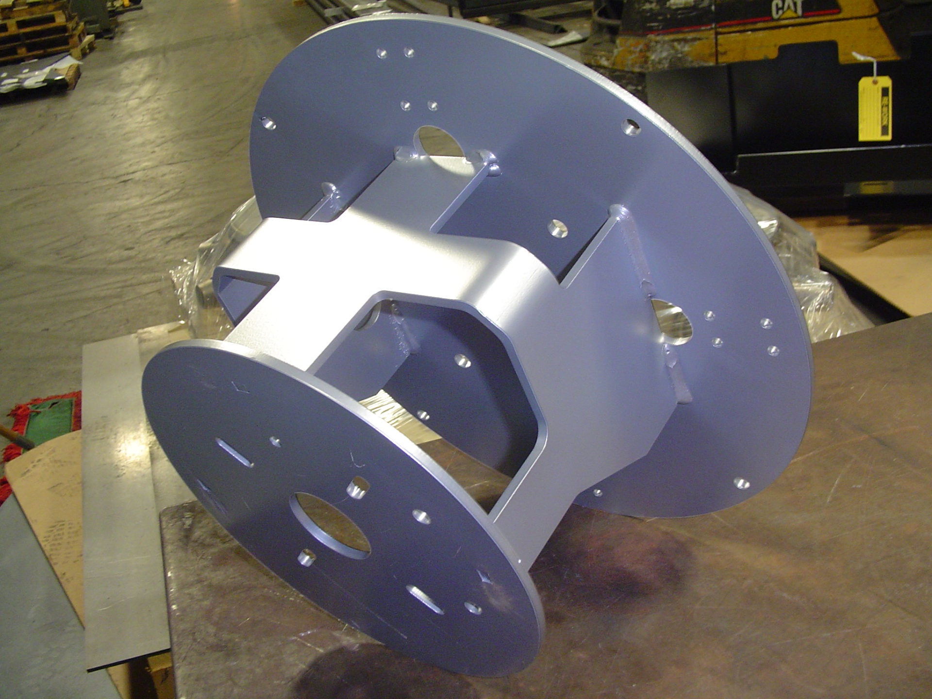 Completed robotic weldment