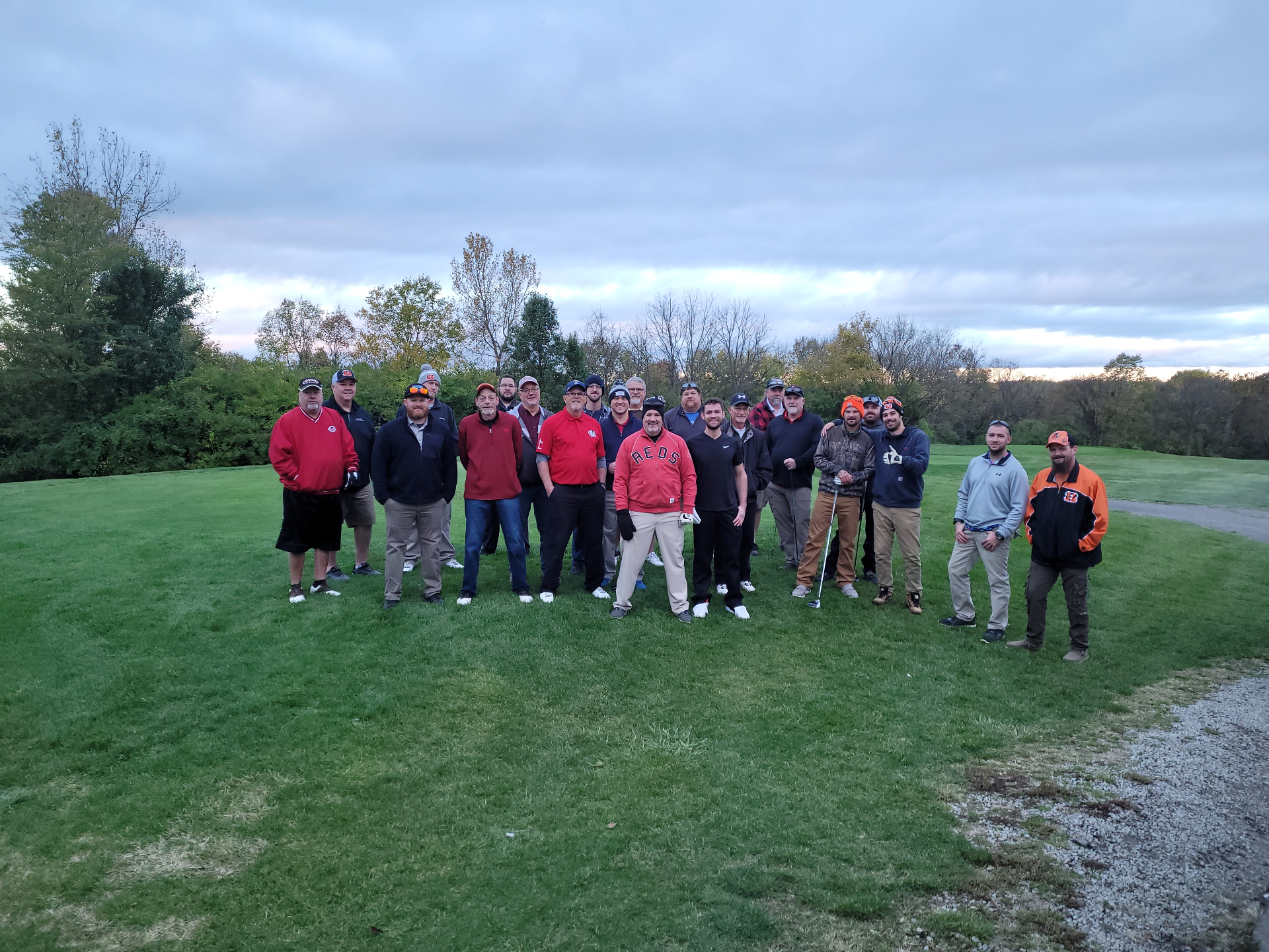 CMF team golf outing group photo