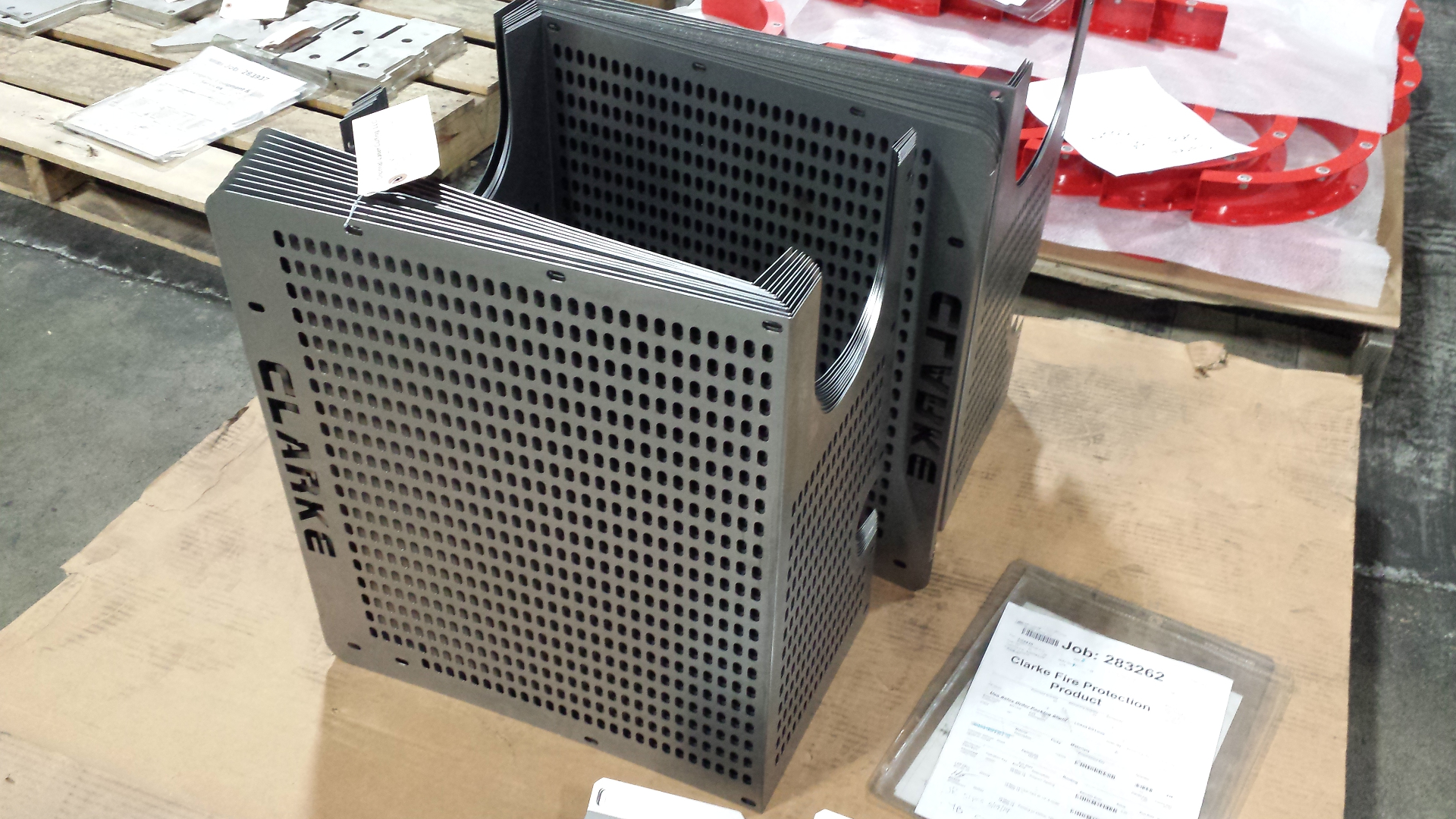 Clarke ventilation covers