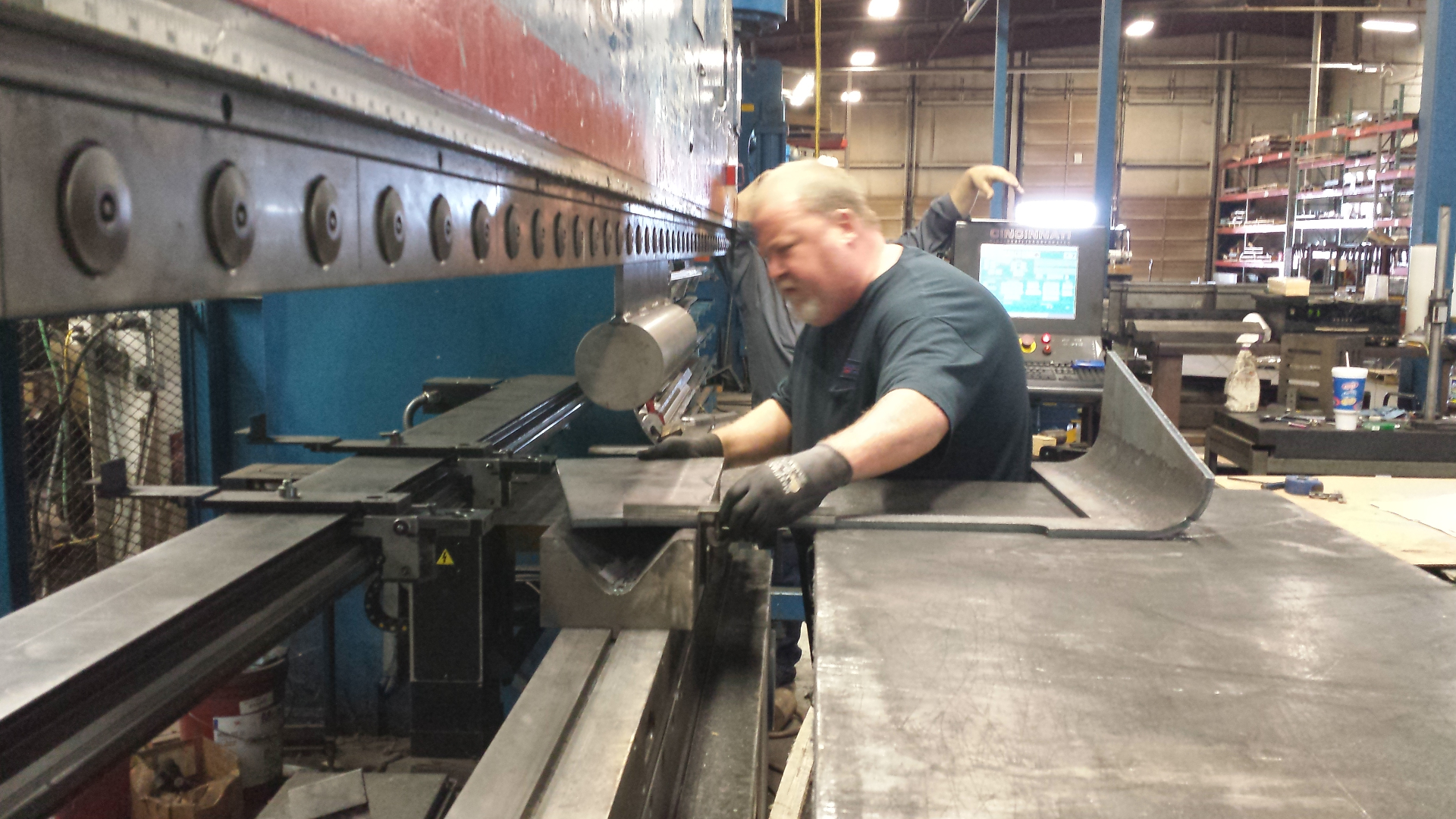 Half-inch thick formed metal parts